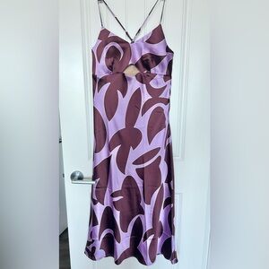 House of Harlow 1960 satin dress NWOT